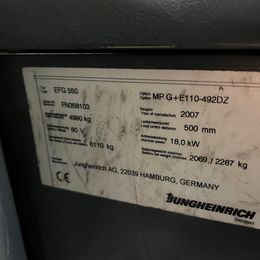 Jungheinrich EFG550492DZ