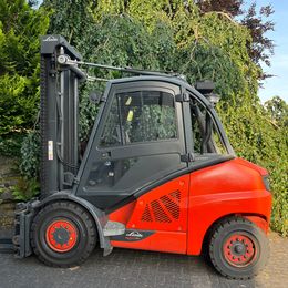 Linde Diesel Stapler mit 4998kg Tragkraft