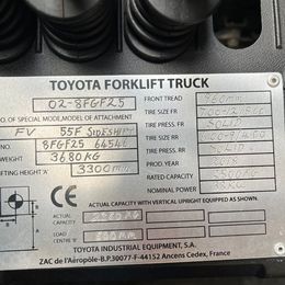 Toyota 02-8 FGF25